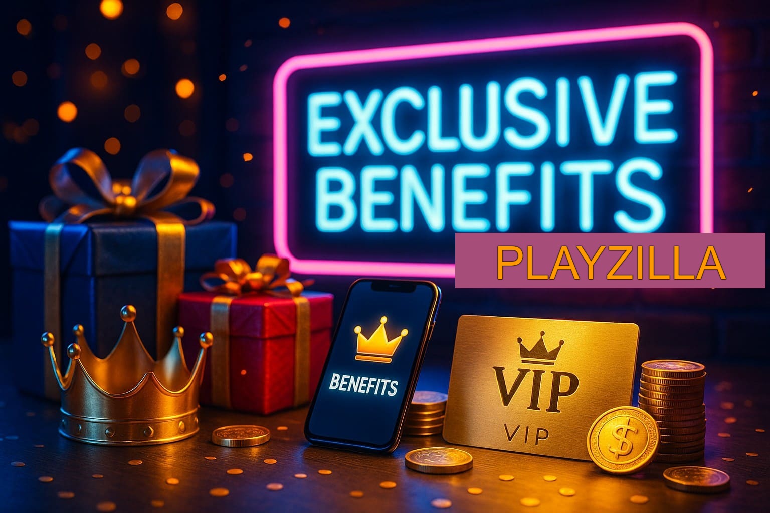 Benefícios do PLAYZILLA