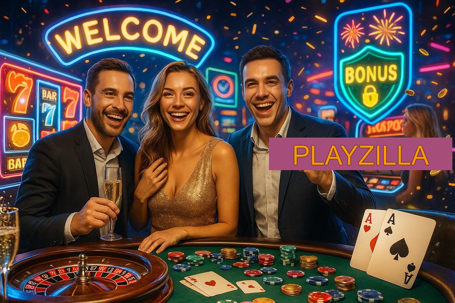 Jogos emocionantes no PLAYZILLA